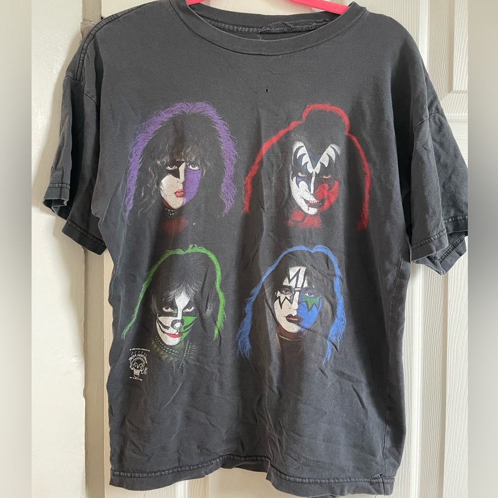 vintage KISS band tee RARE